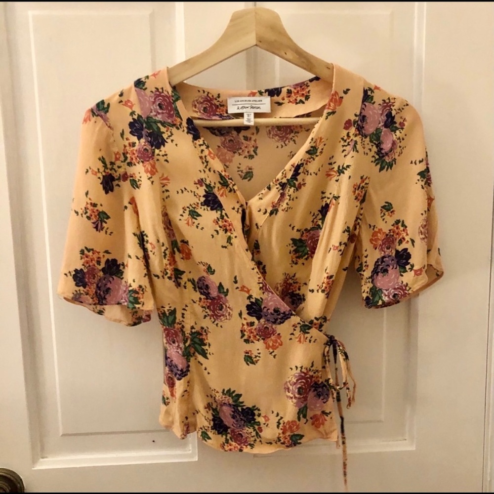 & other stories wrap top